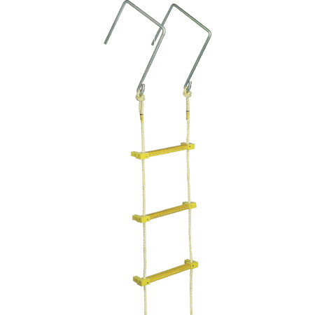 ヤツヤ式縄ばしご 大かぎ付/10m